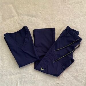 Navy Blue Scrub Set size XS